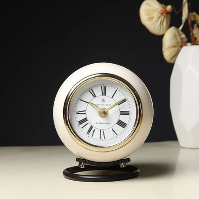 Spheron Desk Clock | Modern Table Clock for Home Décor, Office Desk
