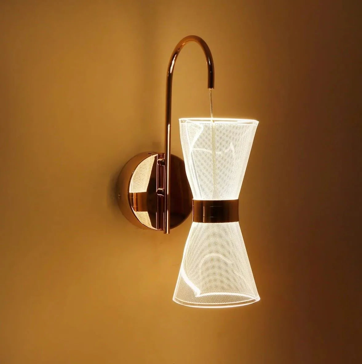 Timeless Glass Tube Wall Light (Pack of 2)