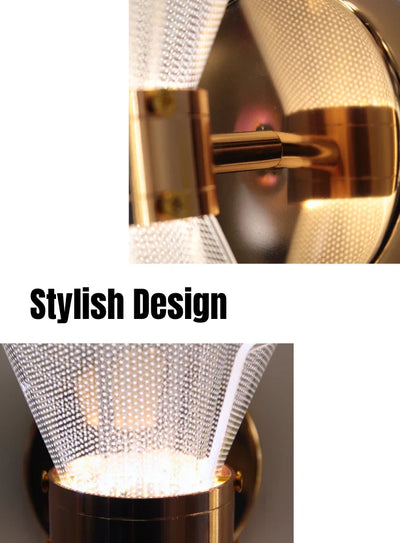 Timeless Glass Tube Wall Light (Pack of 2)