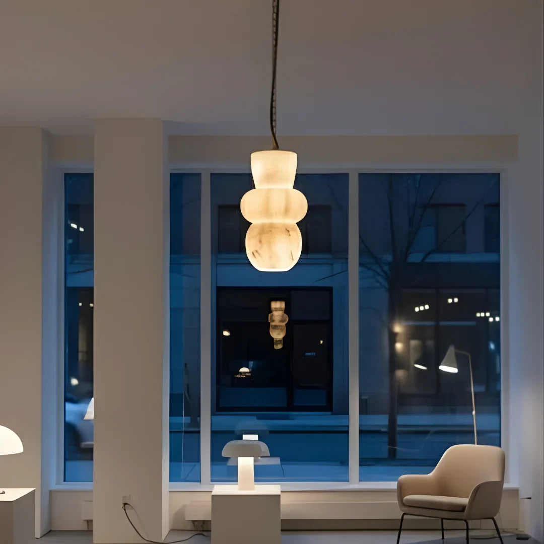 Bliss & Birch Trio Marble Light