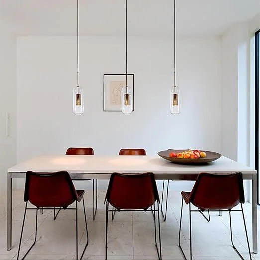 Luxe Capsule Mesh Pendant