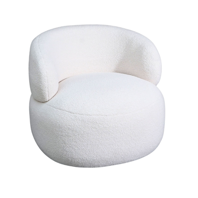 Leia Bouclé Swivel Chair