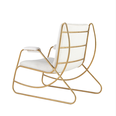 Lounge Chair - Gold