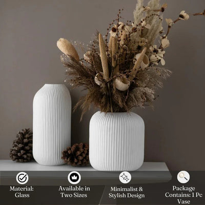 Sleek Elegance Vases | Modern Flower Vase Pot for Decor