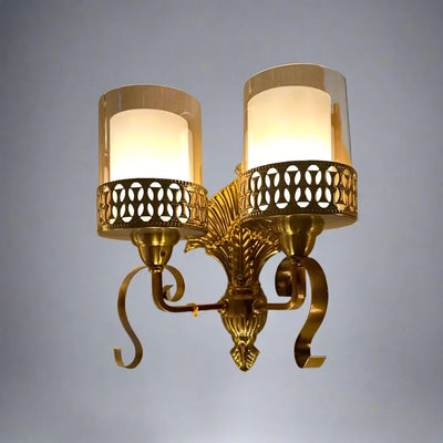 Vintage Twin-Light Wall Sconce