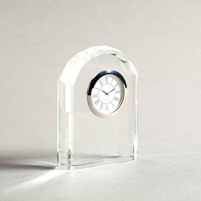 Milie Crystal Clock | Crystal Glass