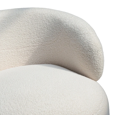 Leia Bouclé Swivel Chair