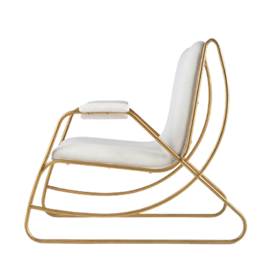 Lounge Chair - Gold