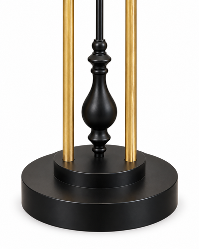Majestic Time Luxury Designer Silent Movement Standing Clock With Moving Gear Mechanism (Steel Body)