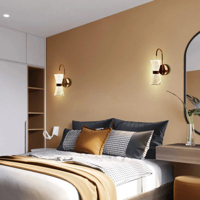 Timeless Glass Tube Wall Light (Pack of 2)