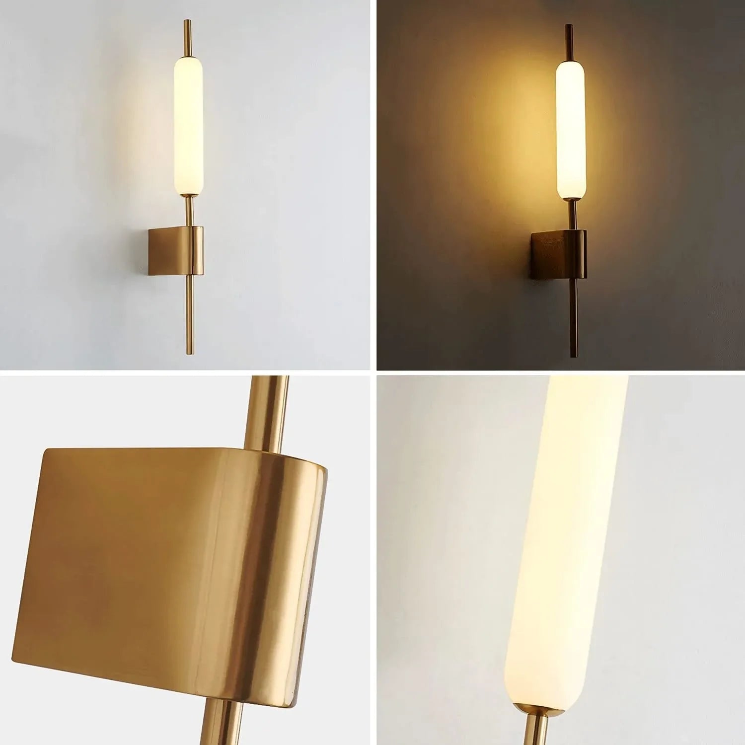 Modern Linea Vertical Sconce