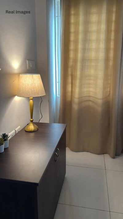 Brass Gold Table Lamp | Table Lamps for Living Room | Stylish Lamp Stands for Home Decor