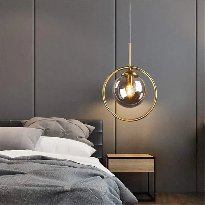 B&B Gold Hanging Light