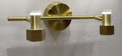 Bliss & Birch Brass-Toned Mirror Light