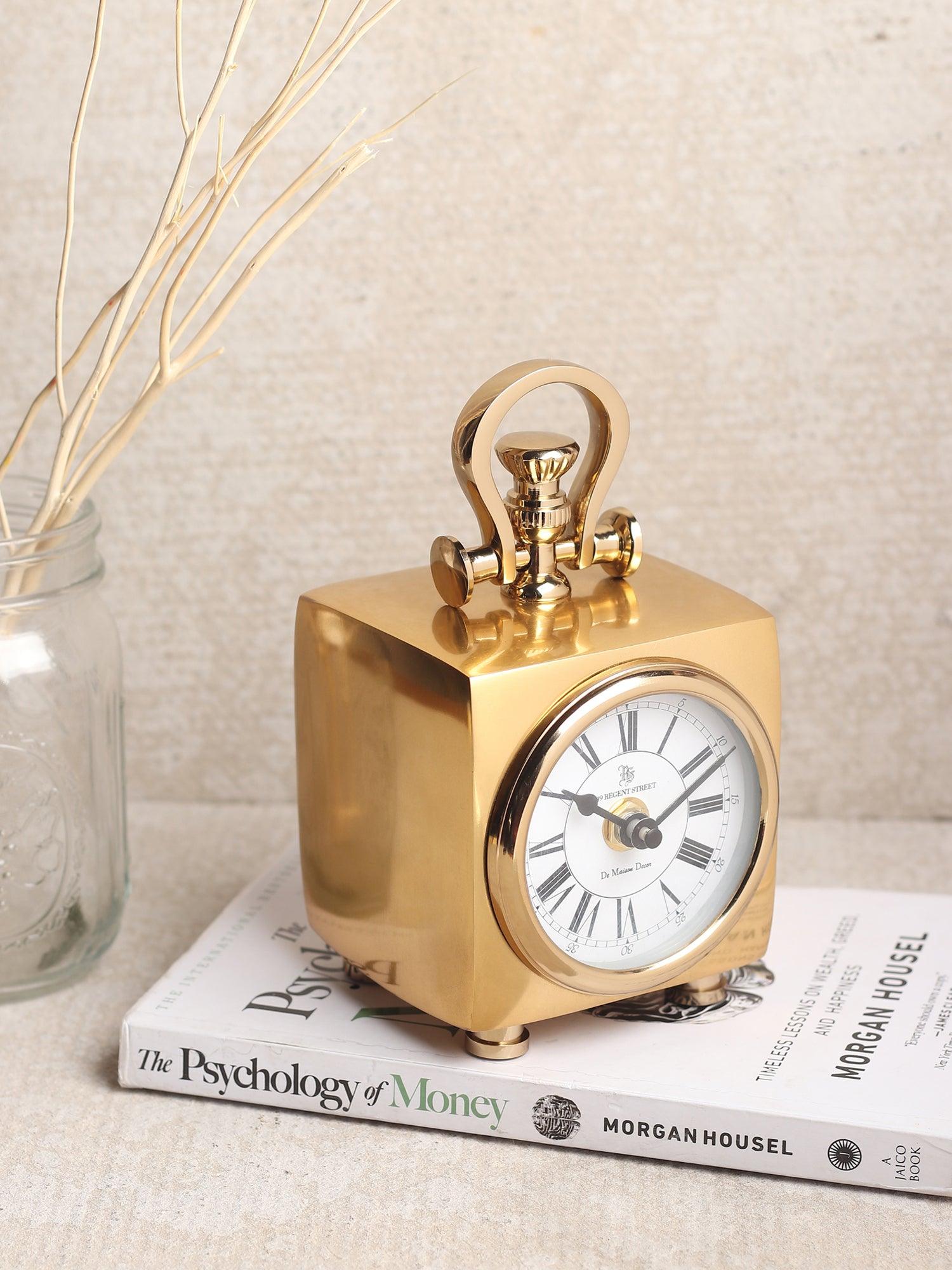 Chrono Cube Table Clock | Time Piece & Cube shape Clock for Home Decor