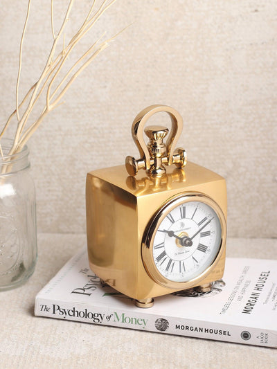 Chrono Cube Table Clock | Time Piece & Cube shape Clock for Home Decor