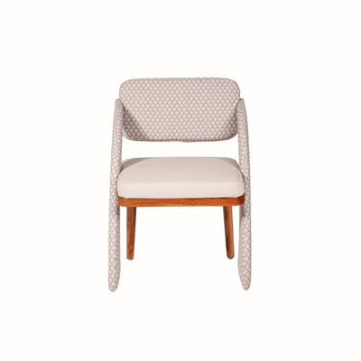 Sirocco Upholstered Teakwood Dining Chair