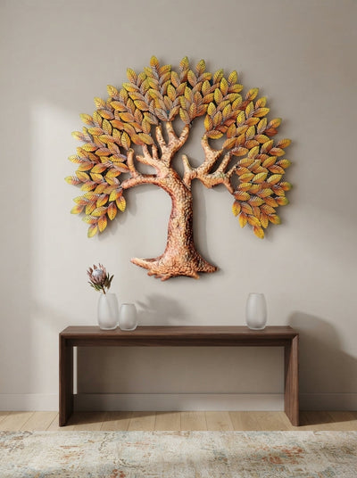 Tree of Life Wall Decor 36" x 36" – Large Metal Tree of Life Wall Art for Living Room & Home Decor