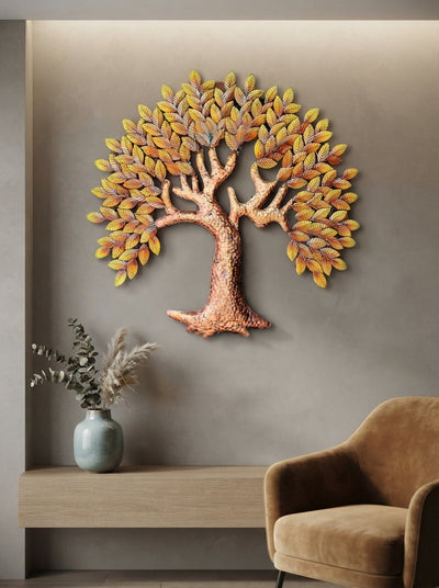 Tree of Life Wall Decor 36" x 36" – Large Metal Tree of Life Wall Art for Living Room & Home Decor