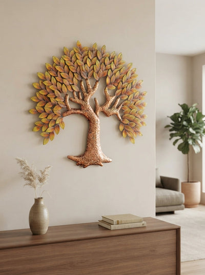 Tree of Life Wall Decor 36" x 36" – Large Metal Tree of Life Wall Art for Living Room & Home Decor