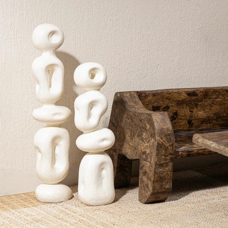 Ren Organic Sculpture | Decorative Sculpture for Home and Office Decor | Centerpiece for Living Room