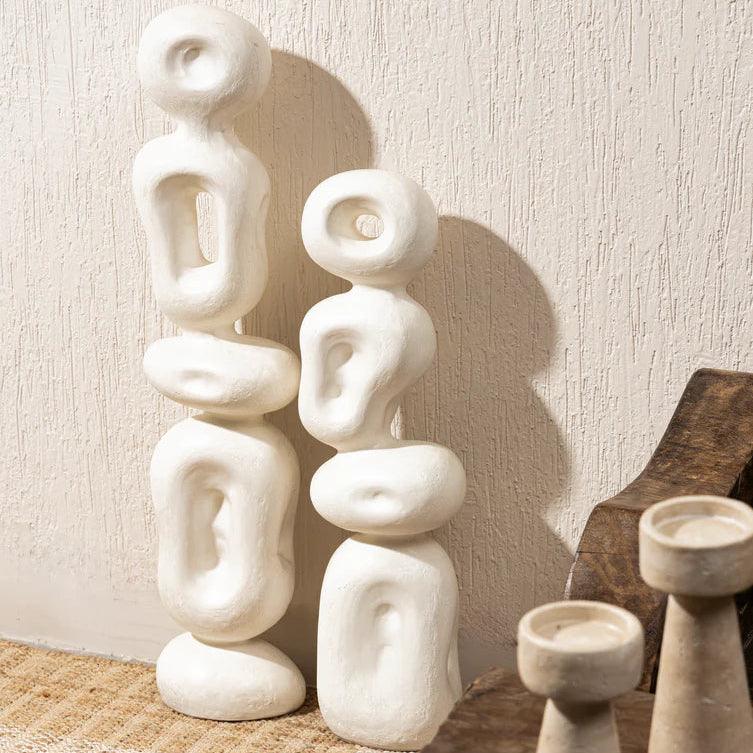Ren Organic Sculpture | Decorative Sculpture for Home and Office Decor | Centerpiece for Living Room