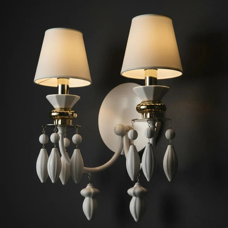 B&B Celeste Classic Dual Arm Wall Light | Bliss and Birch