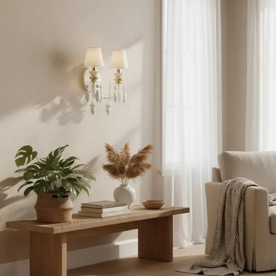 B&B Celeste Classic Dual Arm Wall Light | Bliss and Birch