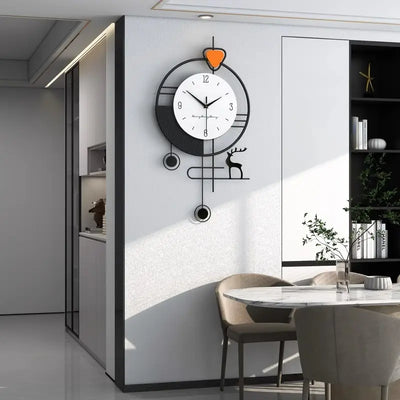 Creative decorative minimalist imported pendulum wall clock