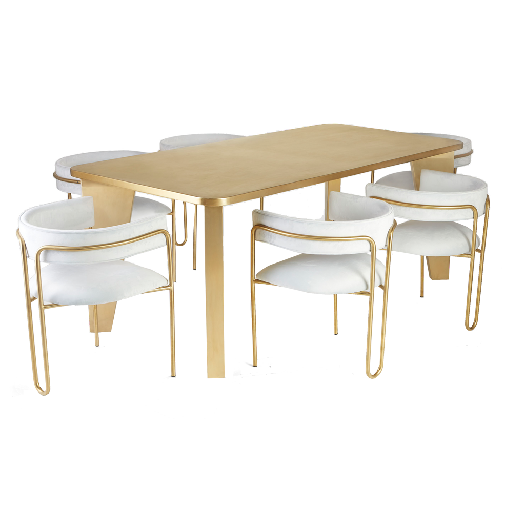 Loop Chair - Gold