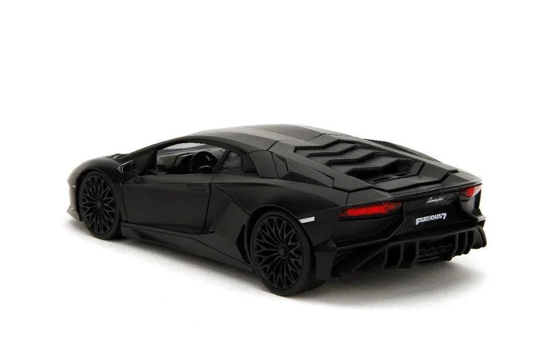 Lamborghini Aventador SV "Fast & Furious — Shaw's" – 1:24 Diecast by Jada