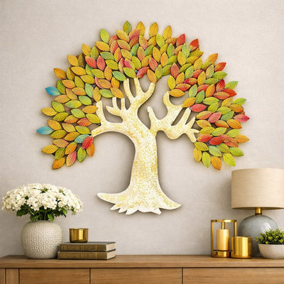 Tree of Life Wall Decor 36" x 36" – Large Metal Tree of Life Wall Art for Living Room & Home Decor