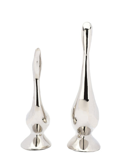 Centrepiece Swan Showpiece for Living Room | Home Decor Item Set of 2