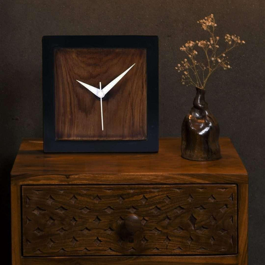 Addis Table Clock | Antique Table Clock for Office & Home Decor