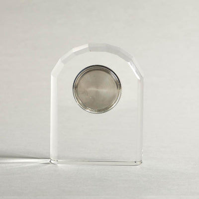Milie Crystal Clock | Crystal Glass