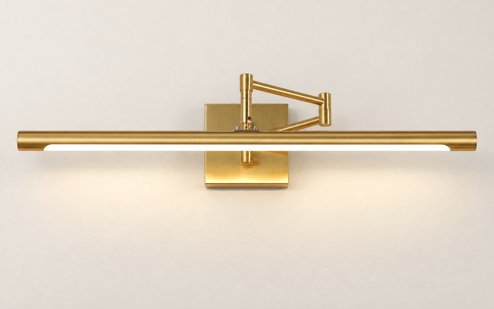 Bliss & Birch Gold Geometric-Bracket Picture Light