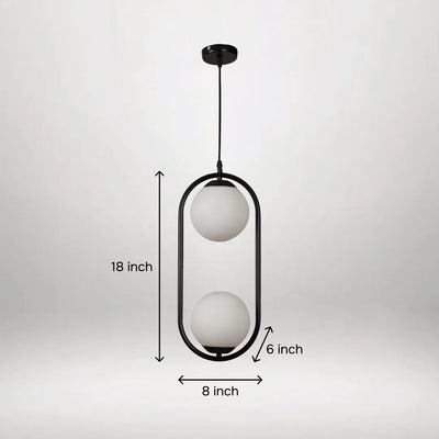 Capsule Double Drop Pendant Light (Pack of 2)