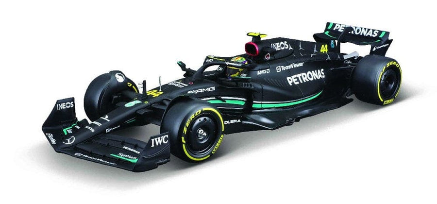 Mercedes-AMG W14 2023 #44 Hamilton Petronas F1 – 1:24 Diecast by Bburago