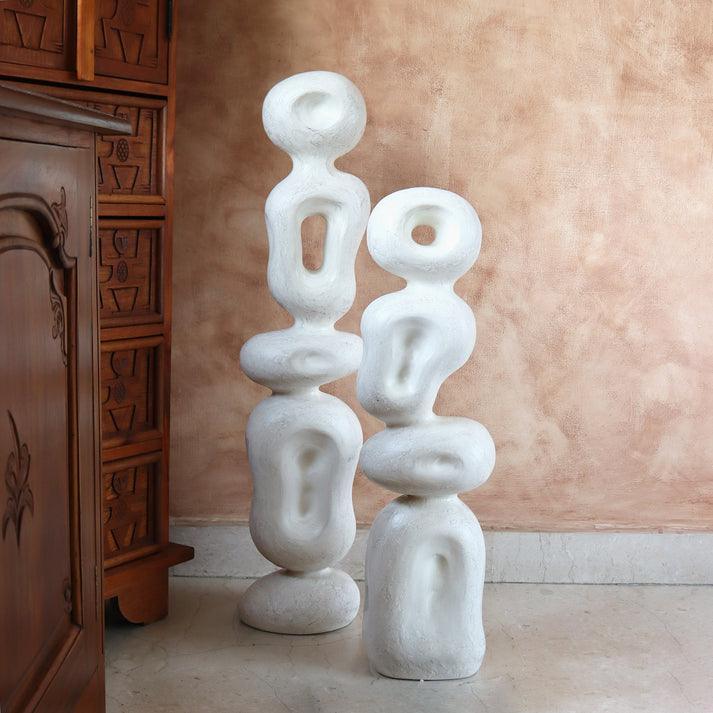 Ren Organic Sculpture | Decorative Sculpture for Home and Office Decor | Centerpiece for Living Room