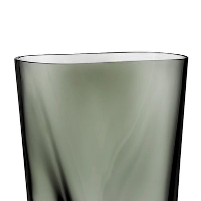 Nude Inca Smoke Grey Stylish Vase | Small Glass Flower Pot