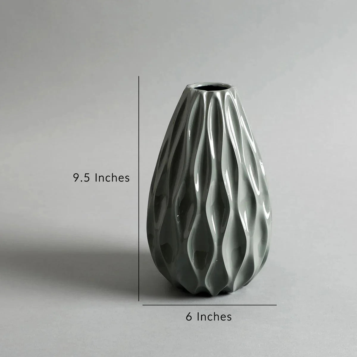 Ocean Wave Vase For Home Decor | Planter For Table
