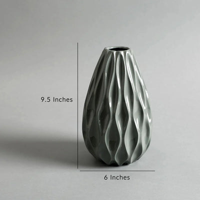 Ocean Wave Vase For Home Decor | Planter For Table
