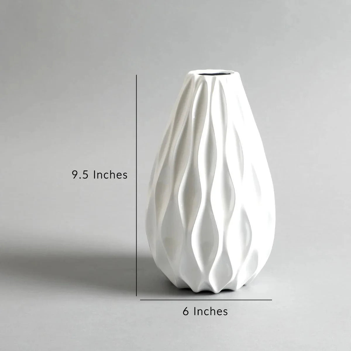 Ocean Wave Vase For Home Decor | Planter For Table