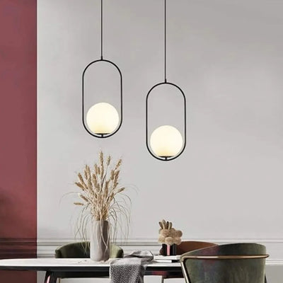 B&B Capsule Shape Hanging Light (Pack of 4)