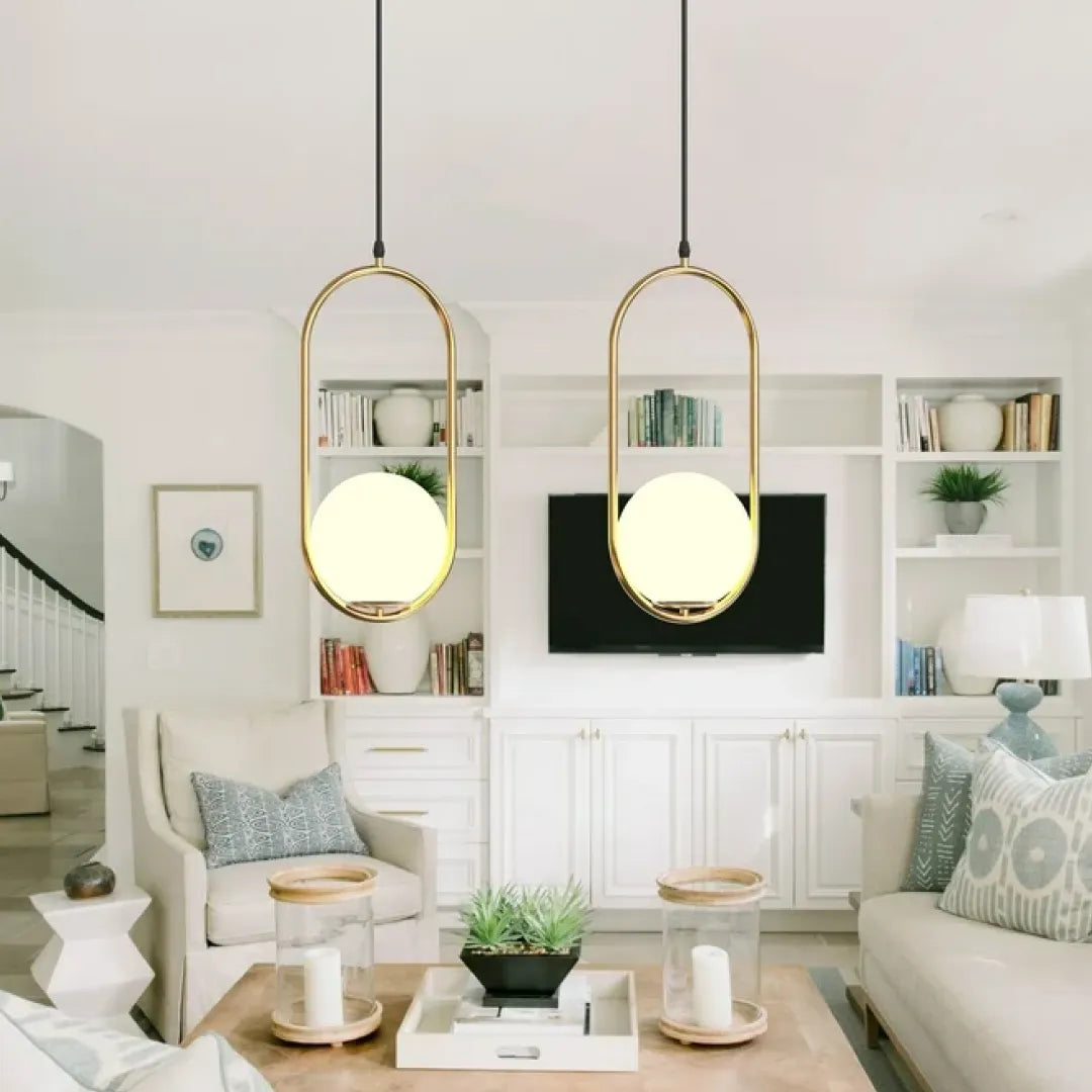 B&B Capsule Shape Hanging Light (Pack of 4)