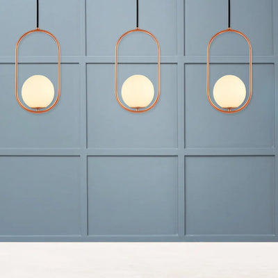 B&B Capsule Shape Hanging Light (Pack of 4)