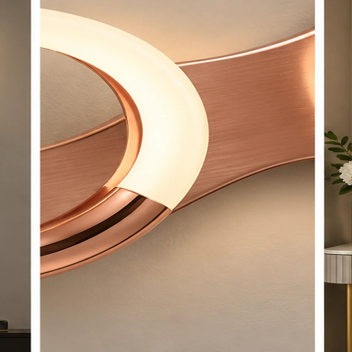 Bliss & Birch Oval-Ring LED Wall Light