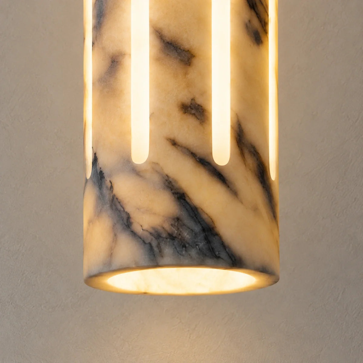 Bliss & Birch Marble Cylo Pendant Light