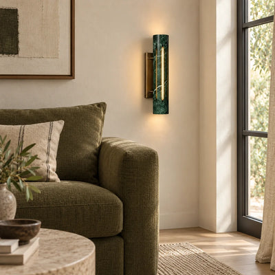 Bliss & Birch Cylo Marble Wall Lamp