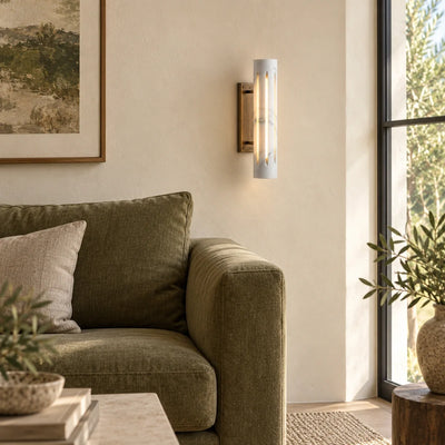 Bliss & Birch Cylo Marble Wall Lamp